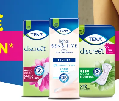 Jetzt TENA für 1€ testen