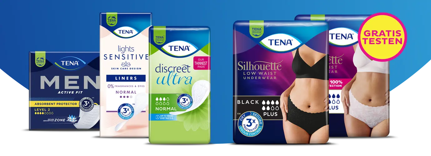 Jetzt TENA gratis testen!